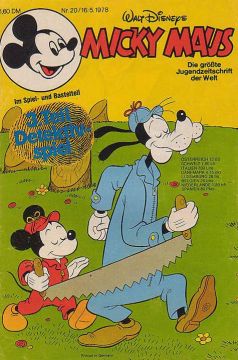 AUSWAHL = Micky Maus Comic Hefte 1978 Nr 1-52 mit ohne Beilagen 